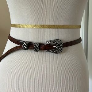 Vicenza genuine leather belt
